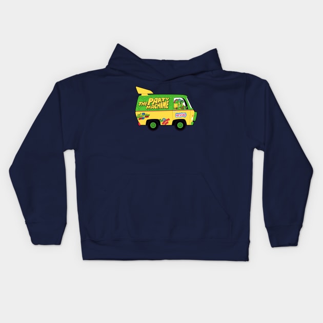 The Party Machine Kids Hoodie by JayHai